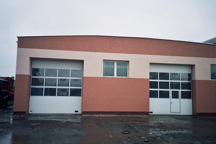 Industriële sectionale garagepoorten  0015